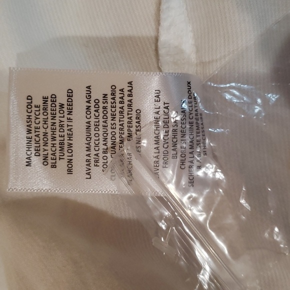 KUT from the Kloth NWT Off White Button Front Shirt Size XXL - Picture 5 of 7